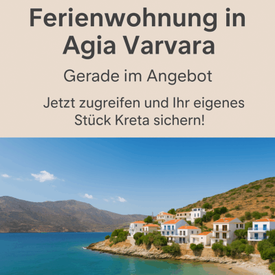 Kaufangebot auf Kreta Agia Varvara