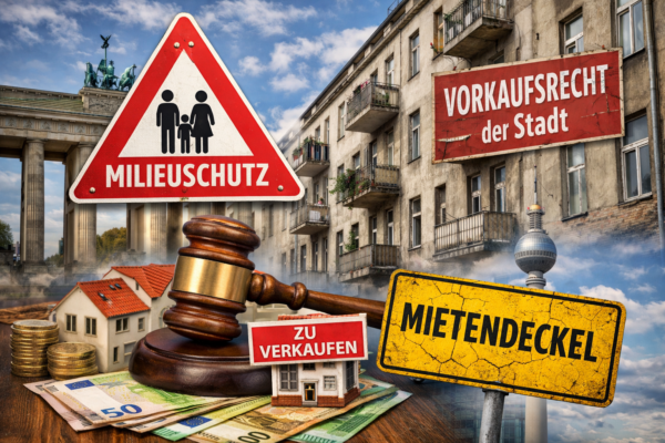 Milieuschutz & Mietendeckel in Berlin